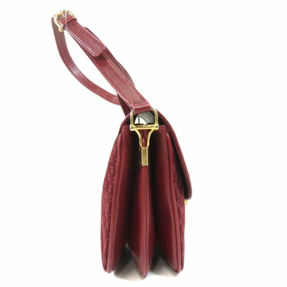 Celine Macadam shoulder bag suede leather - Picture 3 of 11